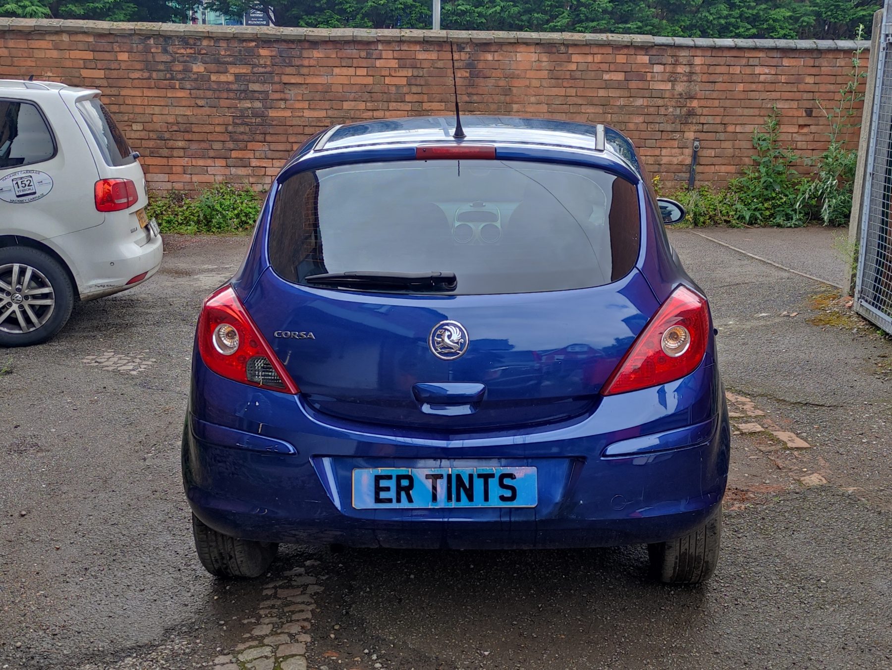 Window Tinting vauxhall corsa 20% dark smoke tint